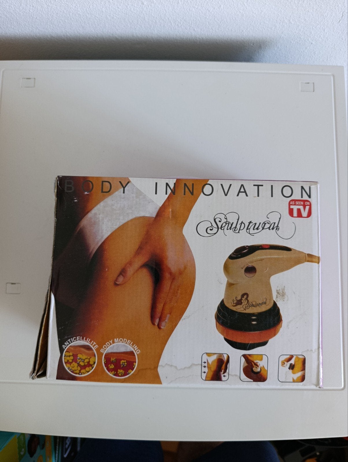 Body Innovation Sculptural anti-cellulitis massageapparaat, Ophalen of Verzenden, Zo goed als nieuw, Apparaat