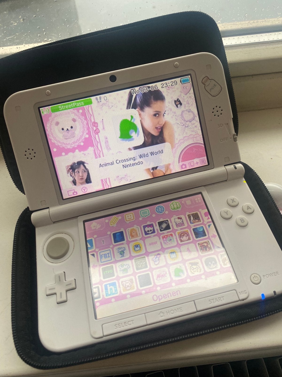 Nintendo 3DS XL, Spelcomputers en Games, Ophalen, Met games, Wit, 3DS XL
