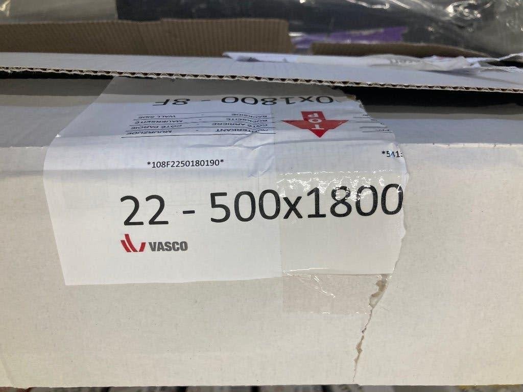 Vasco Flatline radiator 500 hoog x 1800 breed type 22, Doe-het-zelf en Verbouw, Verwarming en Radiatoren, 30 tot 80 cm, Hoog rendement (Hr)