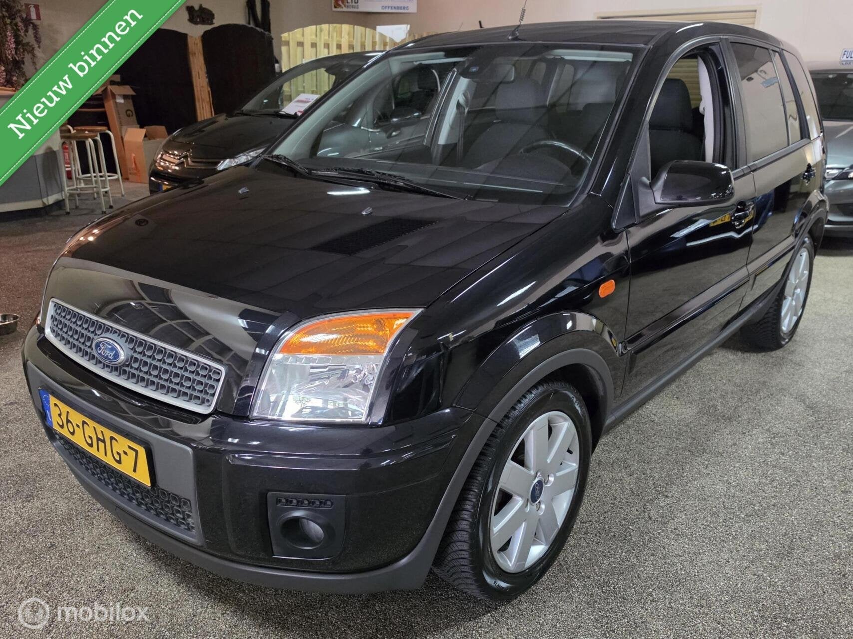 Ford Fusion + 1.6-16V Futura automaat, Auto's, 1596 cc, 101 pk, Gebruikt, Origineel Nederlands