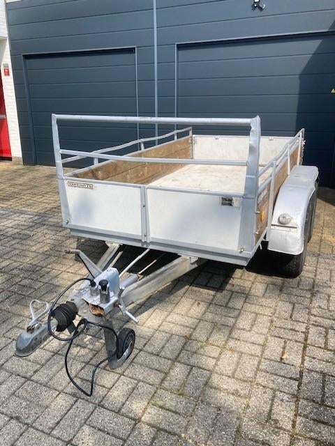 Aanhangwagen dubbelasser, Auto diversen, Aanhangers en Bagagewagens, Ophalen, Gebruikt