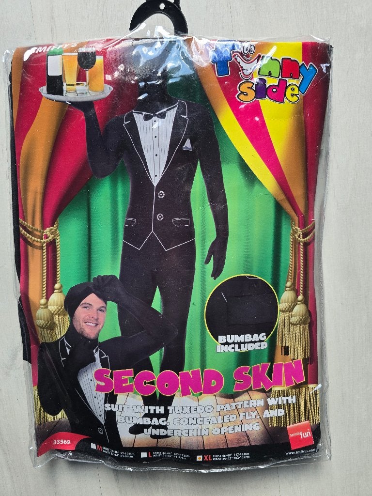 Smiffys 33569 Morph Second Skin Tuxedo Costume XL, Kleding | Heren, Verzenden, Halloween, Kleding, Smiffys