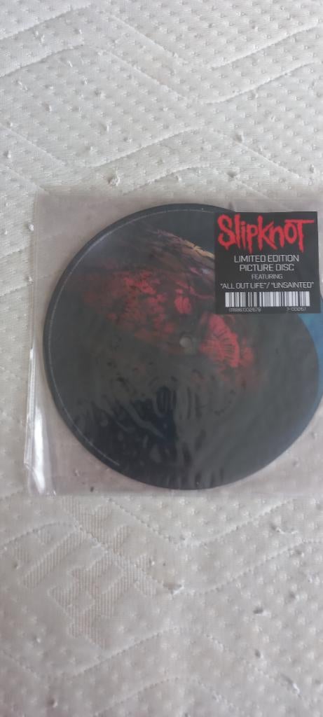 Slipknot limited edition picture disk, Picture disc, Ophalen, Nieuw in verpakking, 7 inch