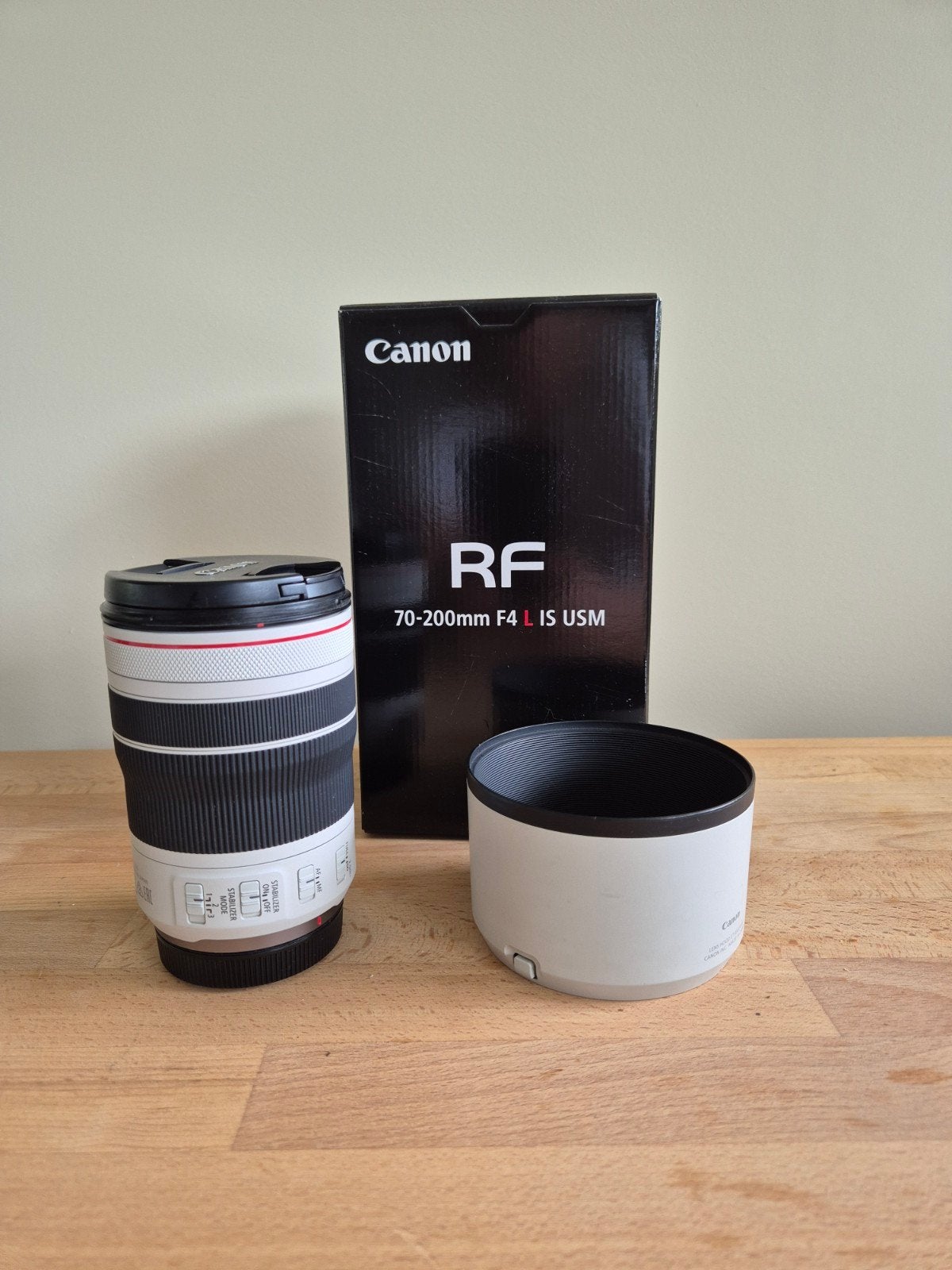 Canon RF 70-200mm f/4 L IS USM objectief - Zo goed als nieuw, Audio, Tv en Foto, Fotografie | Lenzen en Objectieven, Ophalen, Canon