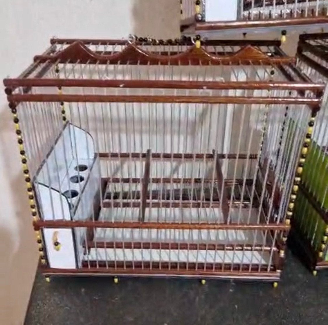 Mooie marokaanse vogelkooi voor Putter, Ophalen, Nieuw, Hout, Vogelkooi
