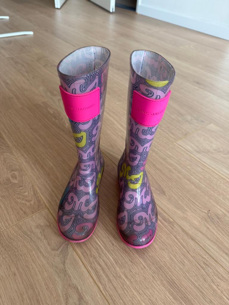 Marc Jacobs rain boots for kids (32 size), Ophalen, Zo goed als nieuw, Meisje