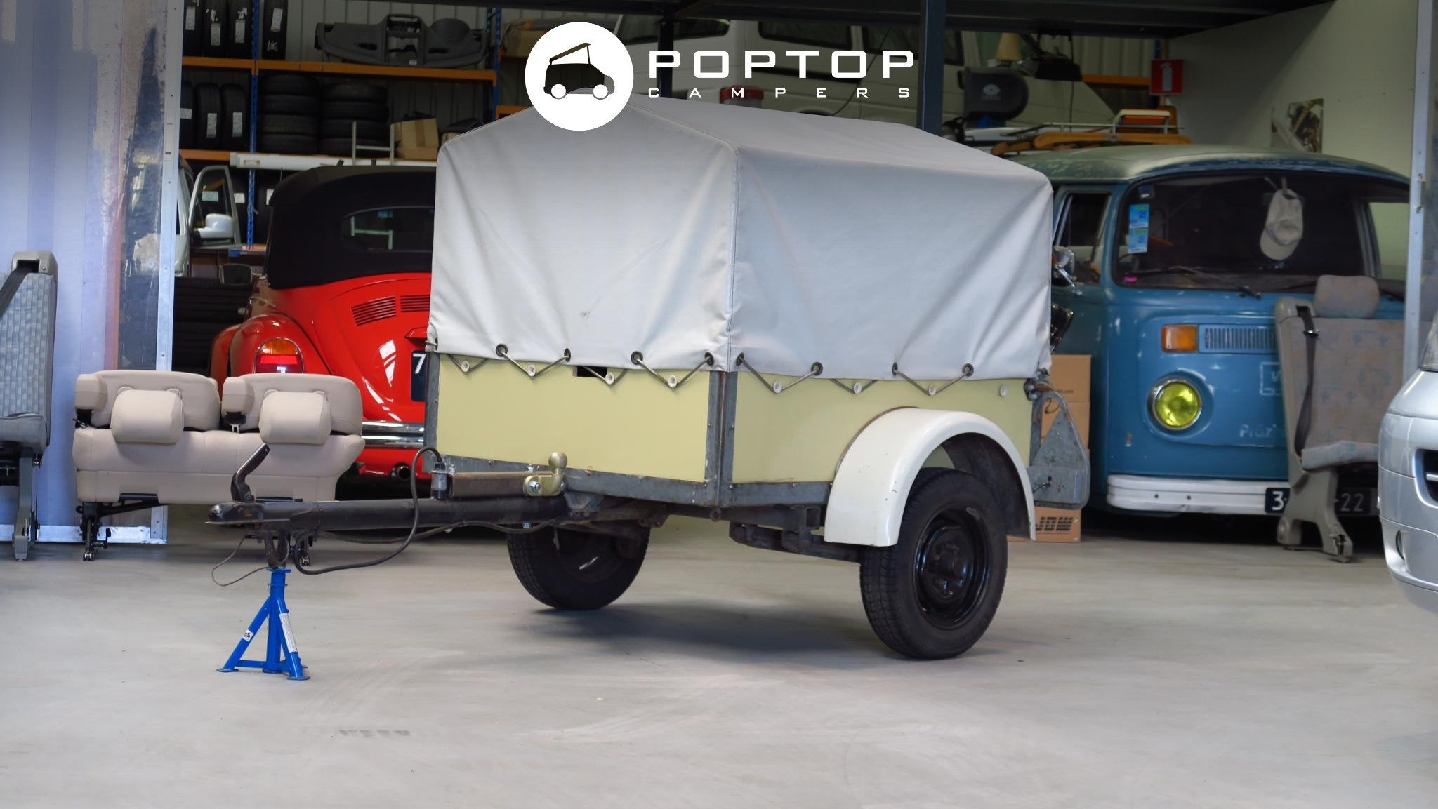 Westfalia 117003 Oldtimer Aanhangwagen met hoge huif, Gebruikt