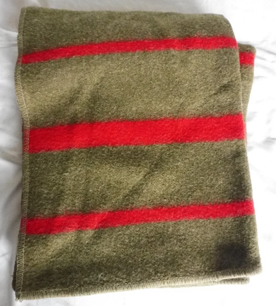 Gloednieuwe Wollen Militaire deken Wol 160 x 200 cm, Ophalen, Nieuw