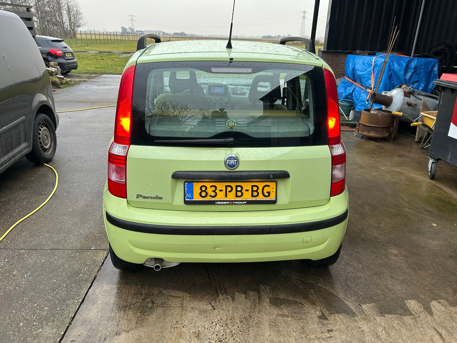 Fiat Panda 1.2 Groen, met carplay. 150.000km, Ophalen, Zo goed als nieuw