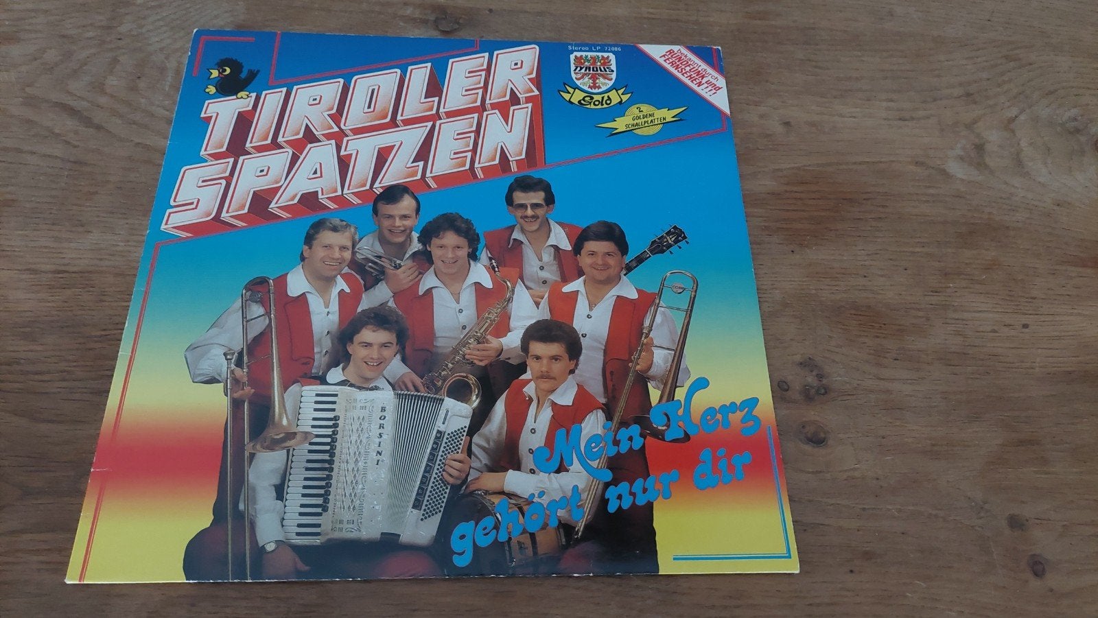 Tiroler Spatzen,  Mein Herz Gehört Nur Dir.  lp krasvrij, Verzenden, Gebruikt, LP