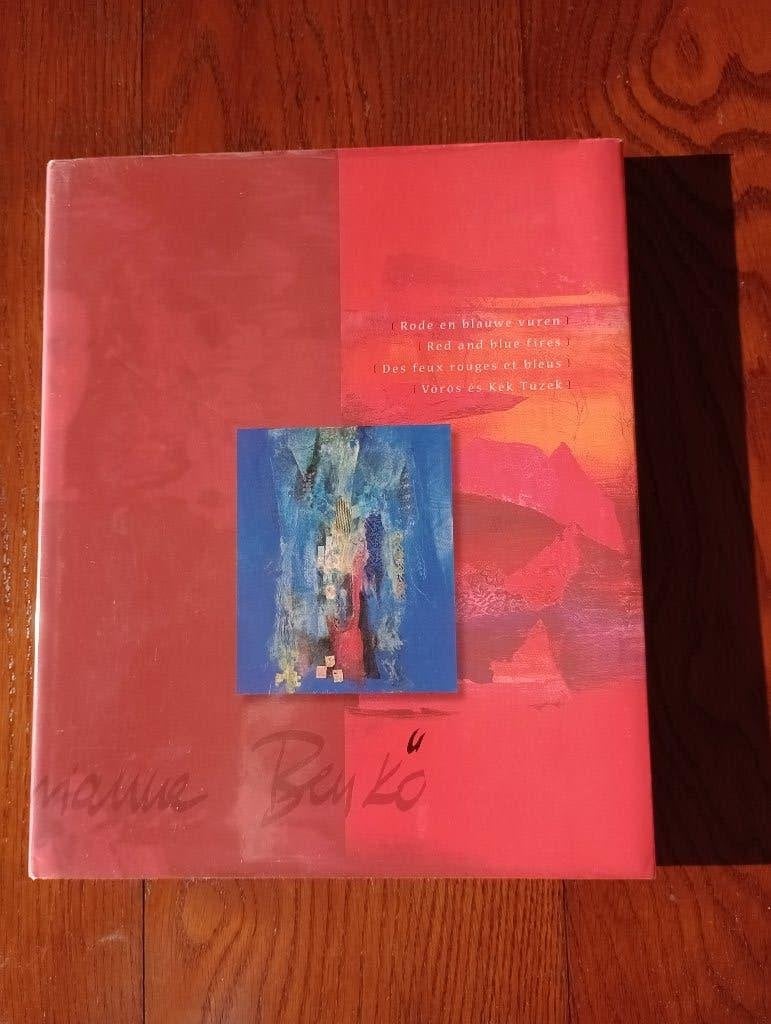 RED AND BLUE FIRES  Marianne Benko, Diverse auteurs, Ophalen of Verzenden, Zo goed als nieuw, Schilder- en Tekenkunst
