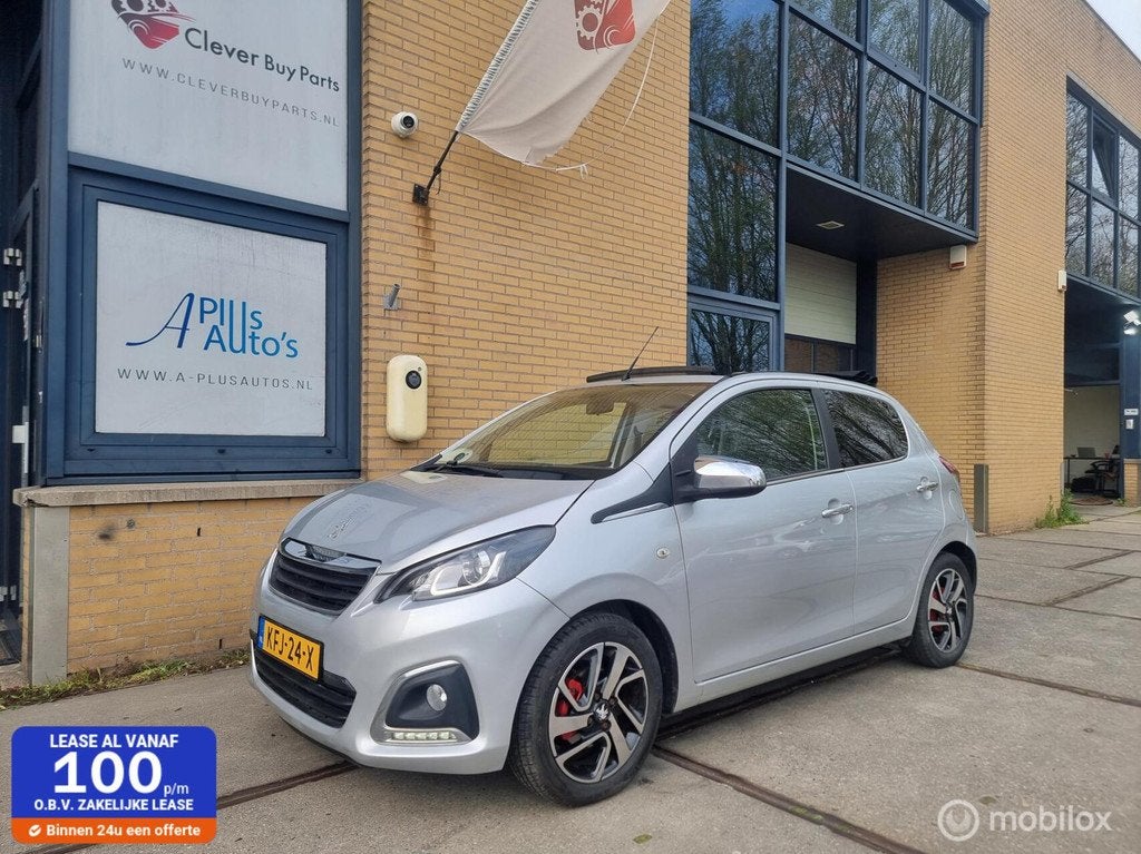 Peugeot 108 1.2 Puretech Allure TOP /Pano /new Apk /lage km, Voorwielaandrijving, Euro 6, 1199 cc, 840 kg