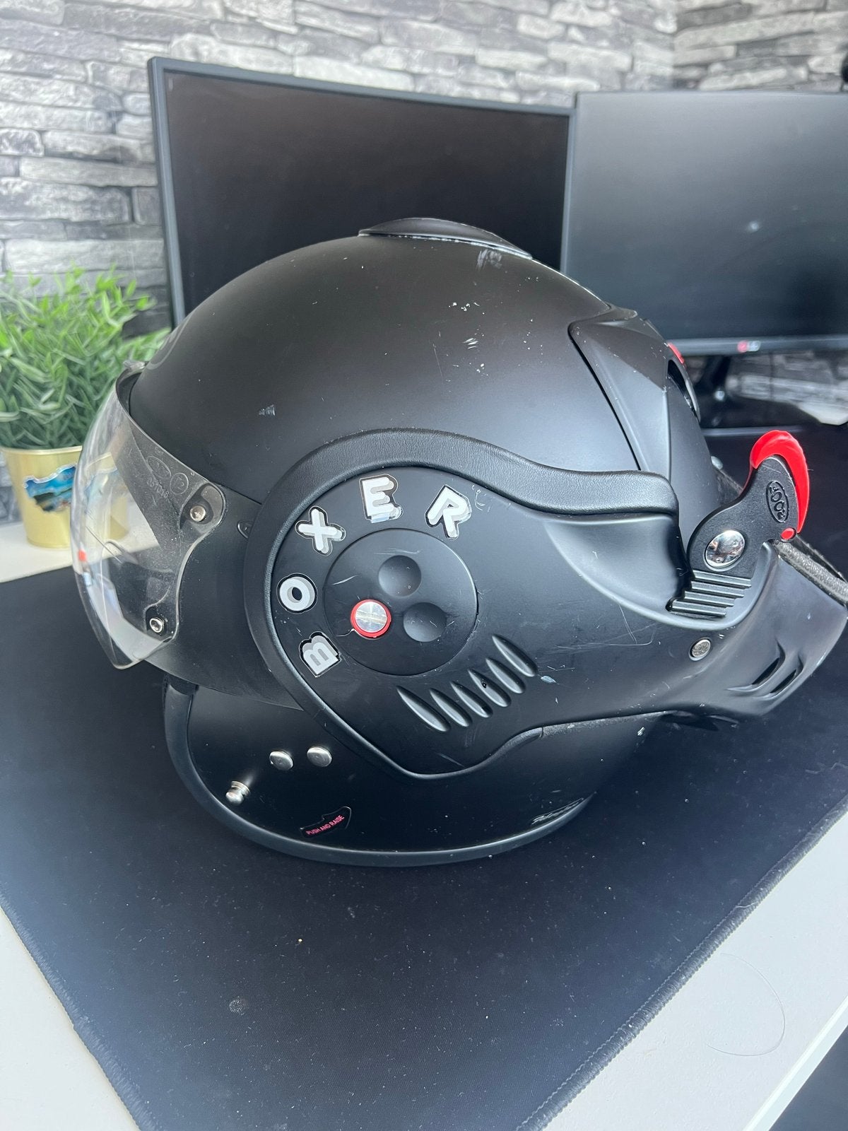 Roof Boxer helm maat S te ruil voor maat M, Systeemhelm, Heren, S, Tweedehands