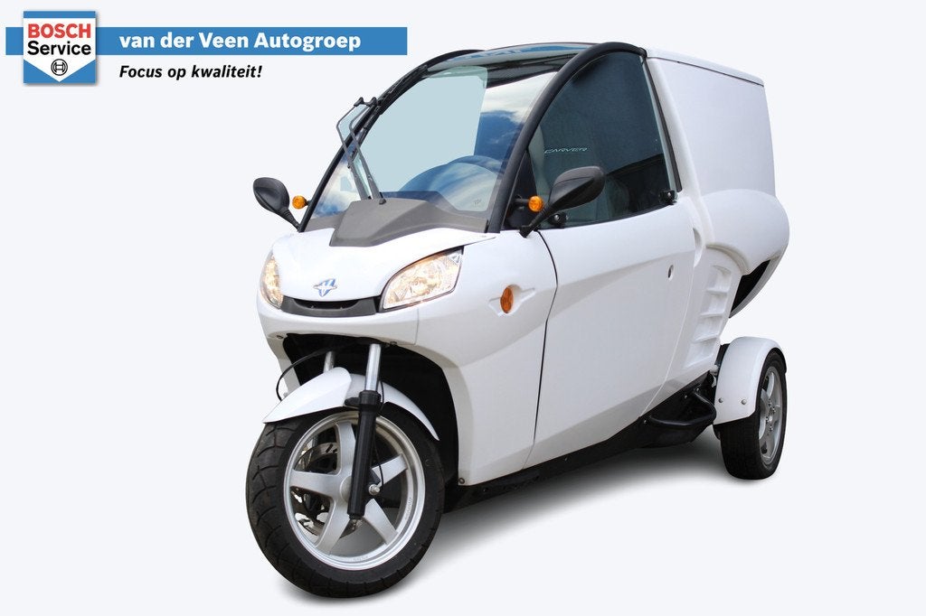 Carver Brommobiel Cargo Base 5.4 kWh | 45 km/u | Voorruitver, Gebruikt, Carver, Groningen@vdveenautogroep.nl, Auto Hoogkerk BV