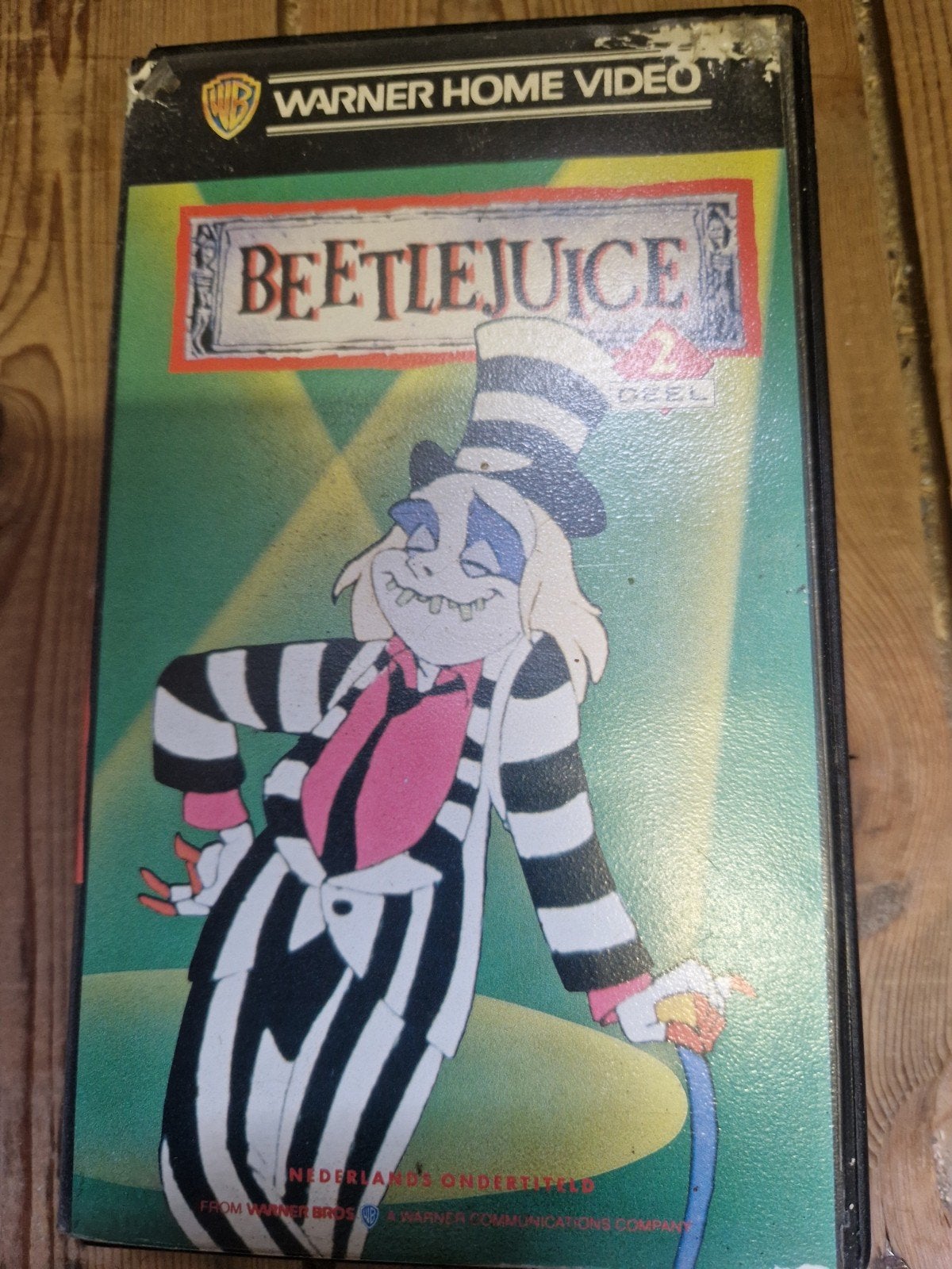 ex rental beetlejuice deel 2 the animated series cartoon vhs, Cd's en Dvd's, Ophalen of Verzenden