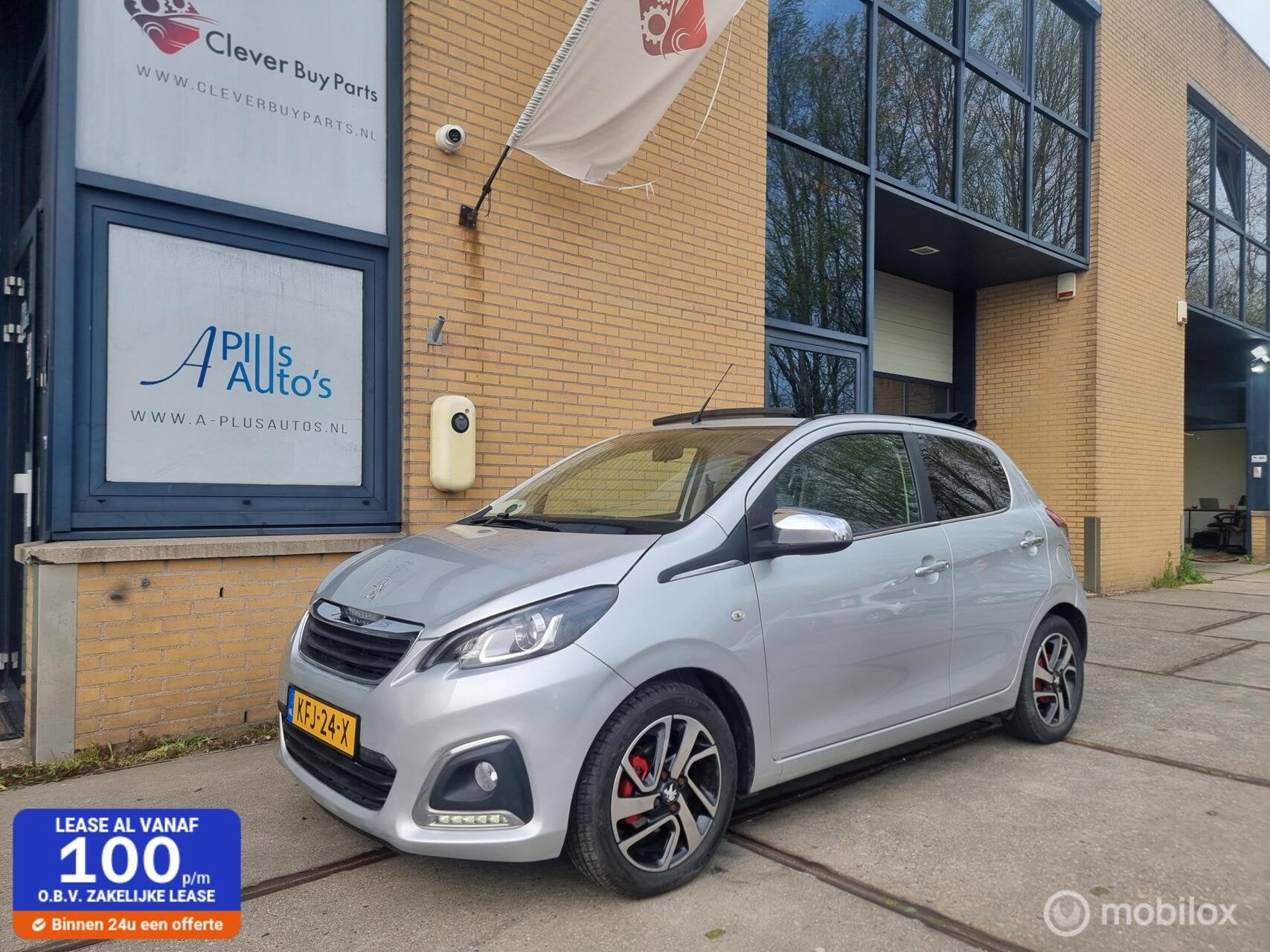 Peugeot 108 1.2 Puretech Allure TOP /Pano /new Apk /lage km, Voorwielaandrijving, Euro 6, 1199 cc, 840 kg