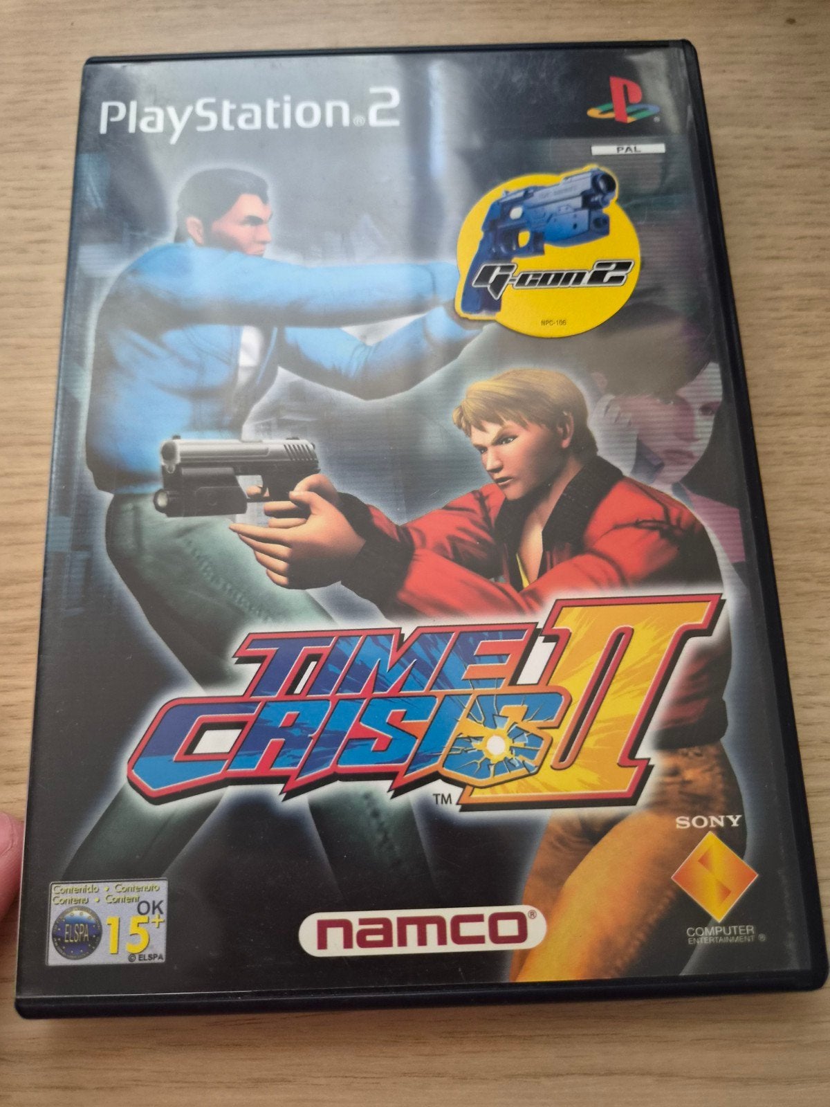 Time Crisis II PS2 - Klassieke Arcade Shooter, Gebruikt, Shooter, Gekoppelde computers, 2 spelers