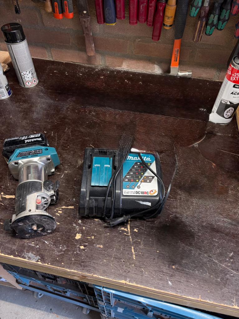 Makita festool sys, Ophalen of Verzenden, Accu, Bovenfrees
