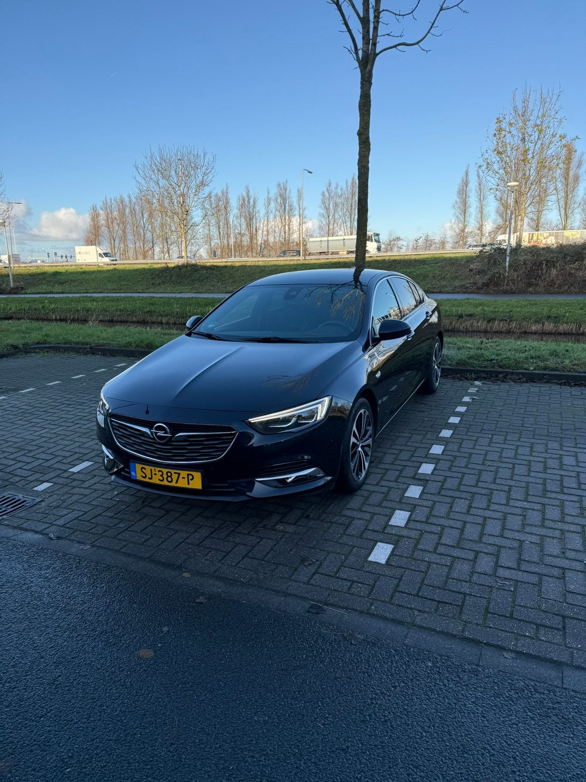 Opel Insignia 1.5 Turbo 165pk Start/stop Aut 2018 Blauw, Ophalen, Opel