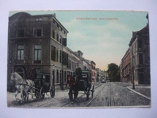 Q94 Den Haag - Stationsweg, Verzenden, Voor 1920, Ongelopen, Zuid-Holland