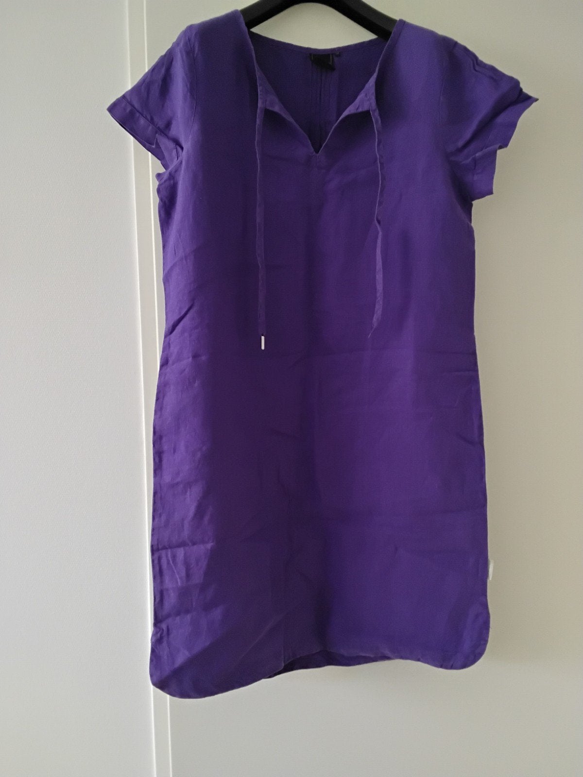 Linnen jurk Josephine en Co paars nieuw 38, Maat 38/40 (M), Paars, Nieuw, Ophalen of Verzenden