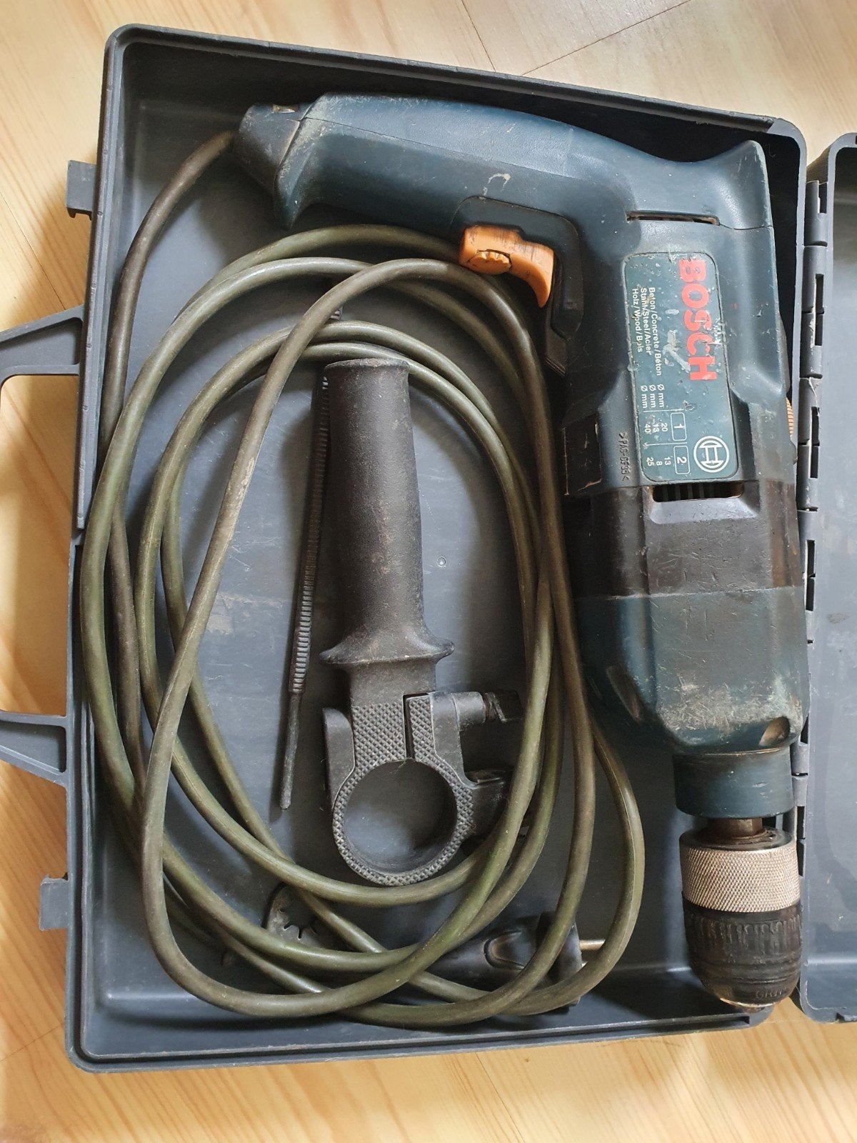 Bosch GSB 20-2RET Klopboormachine - Krachtig en Betrouwbaar, Boormachine, Ophalen of Verzenden, Variabele snelheid, Gebruikt