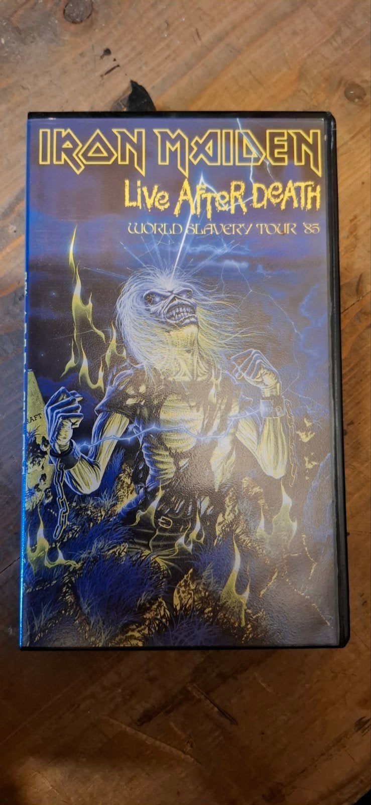 Iron Maiden Live After Death VHS - Zeer goede staa, Vanaf 12 jaar, Ophalen of Verzenden, Zo goed als nieuw, Overige genres