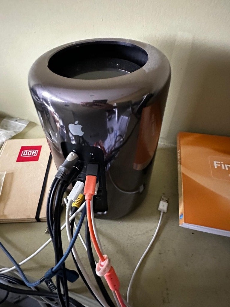 Apple Mac Pro (2013) - Krachtige Desktop Computer, Computers en Software, Ophalen, Gebruikt, 32 GB, SSD