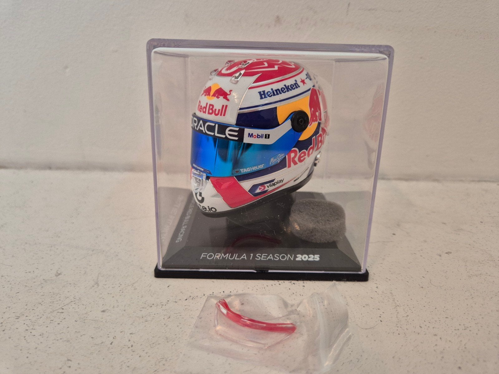 MAX VERSTAPPEN 1:4 HELM SEIZOEN 2025 redbull f1 formule 1, Ophalen, Nieuw, Formule 1