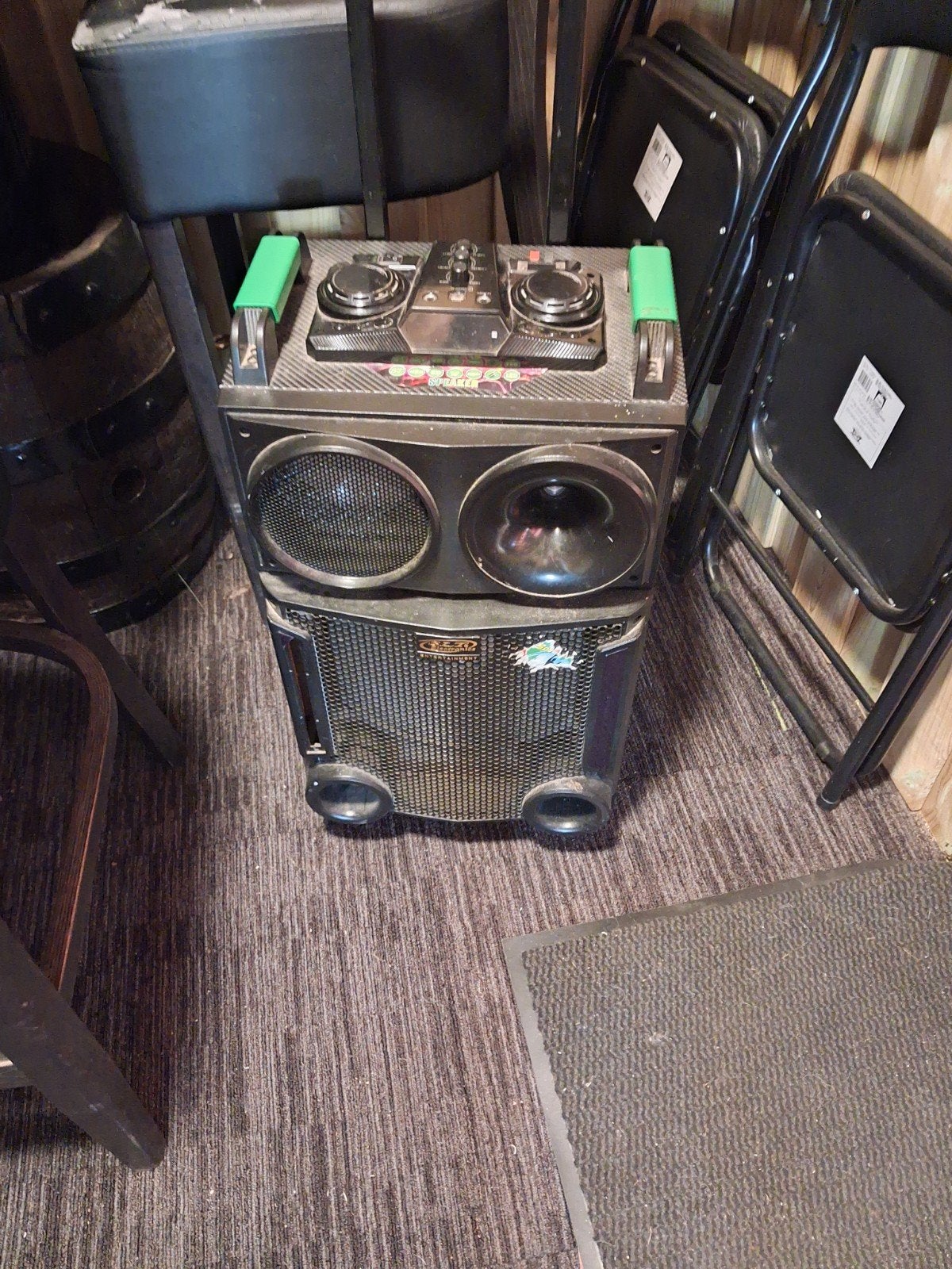 Complete Karaoke Set met Microfoons en Speakers, Ophalen, Gebruikt, Complete set