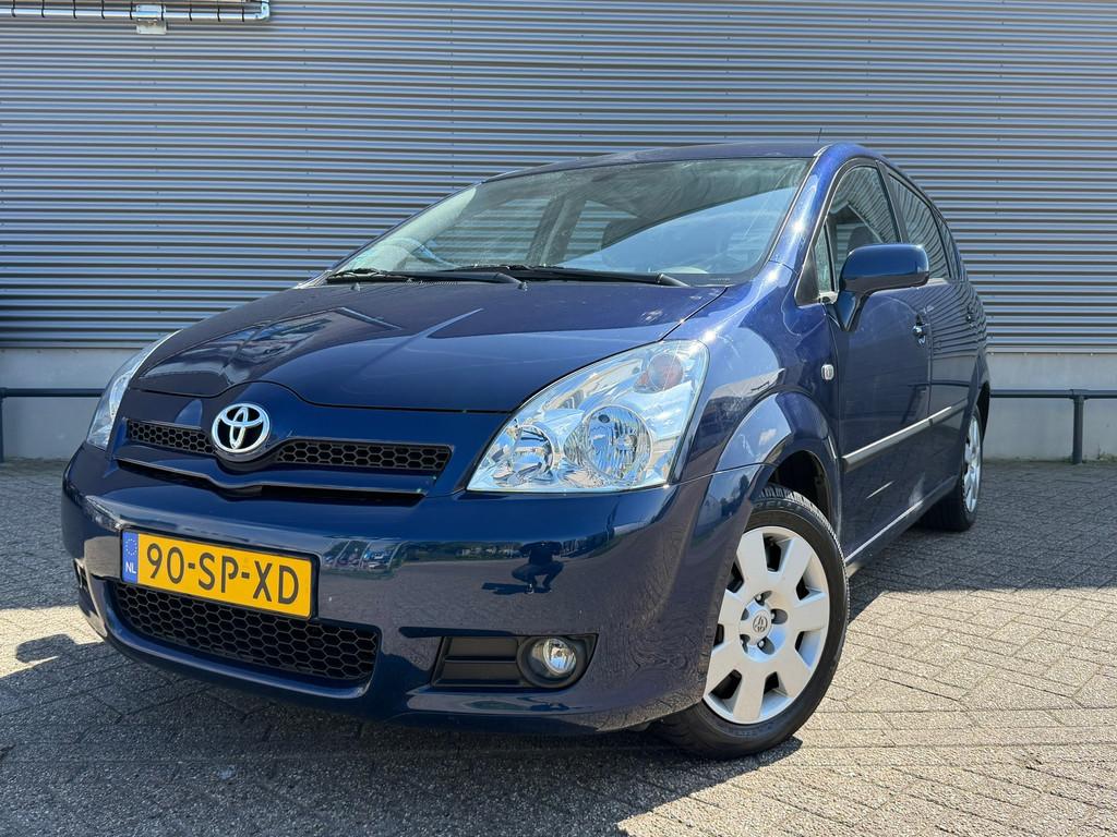 Toyota Verso 1.8 VVT-i Sol 7p., Auto's, Gebruikt, Zwart, 4 cilinders, 129 pk