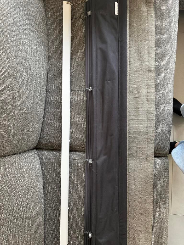 Veneta vouwgordijn verduisterend 1177x2242mm, Ophalen, Gebruikt, 100 tot 150 cm, 200 cm of meer