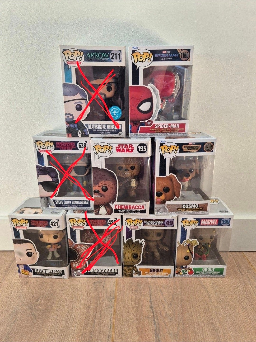 Funko Pop! Collectie: Star Wars, Stranger Things, Spiderman, Ophalen of Verzenden, Zo goed als nieuw