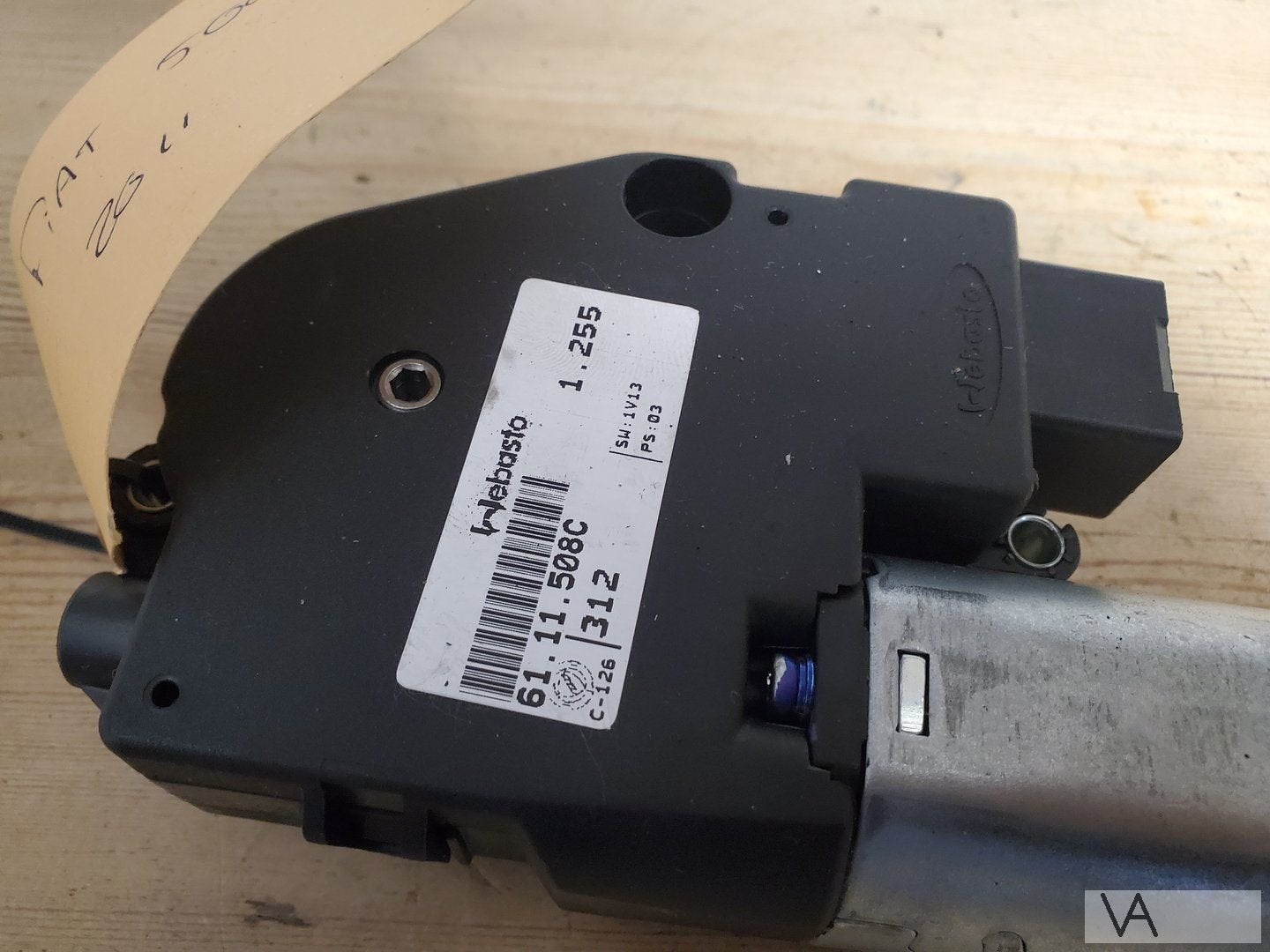 Fiat 500c 2009 - 2016 schuifdak motor webasto 6111508c €100, Auto-onderdelen, Gebruikt, -, -, Ophalen of Verzenden
