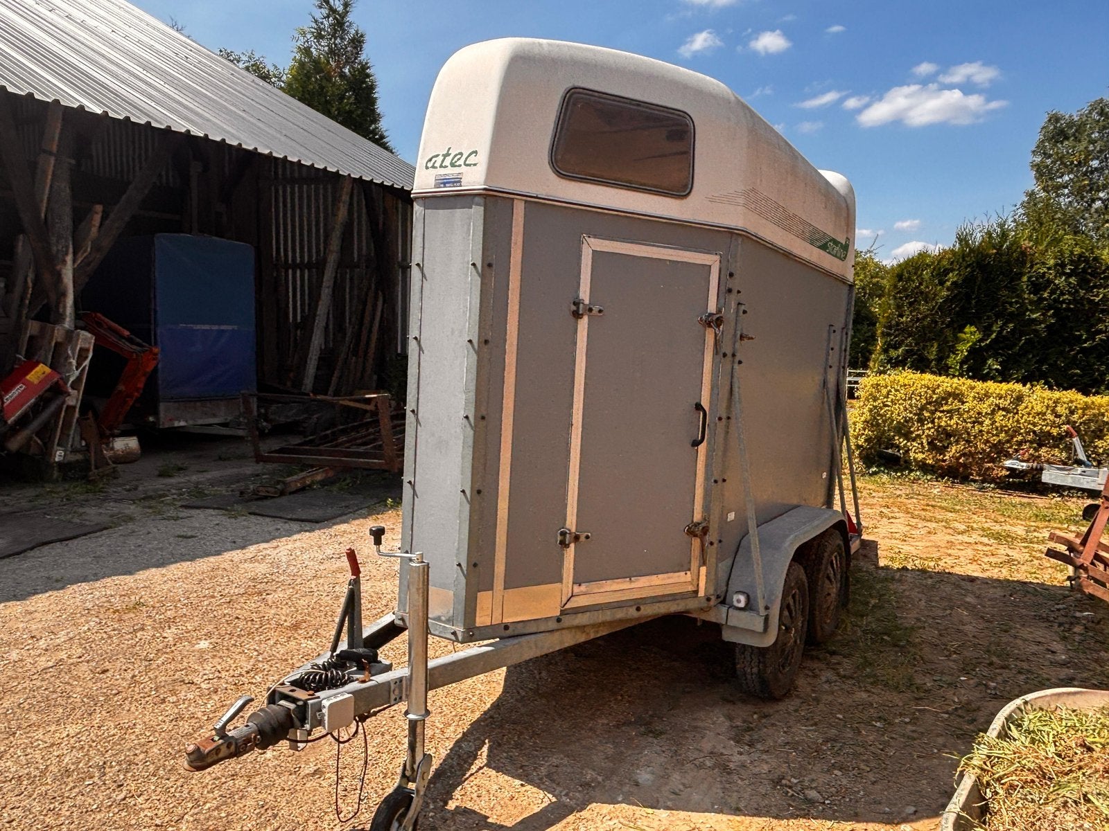 Paardentrailer 1,5 paards, Ophalen of Verzenden, Gebruikt