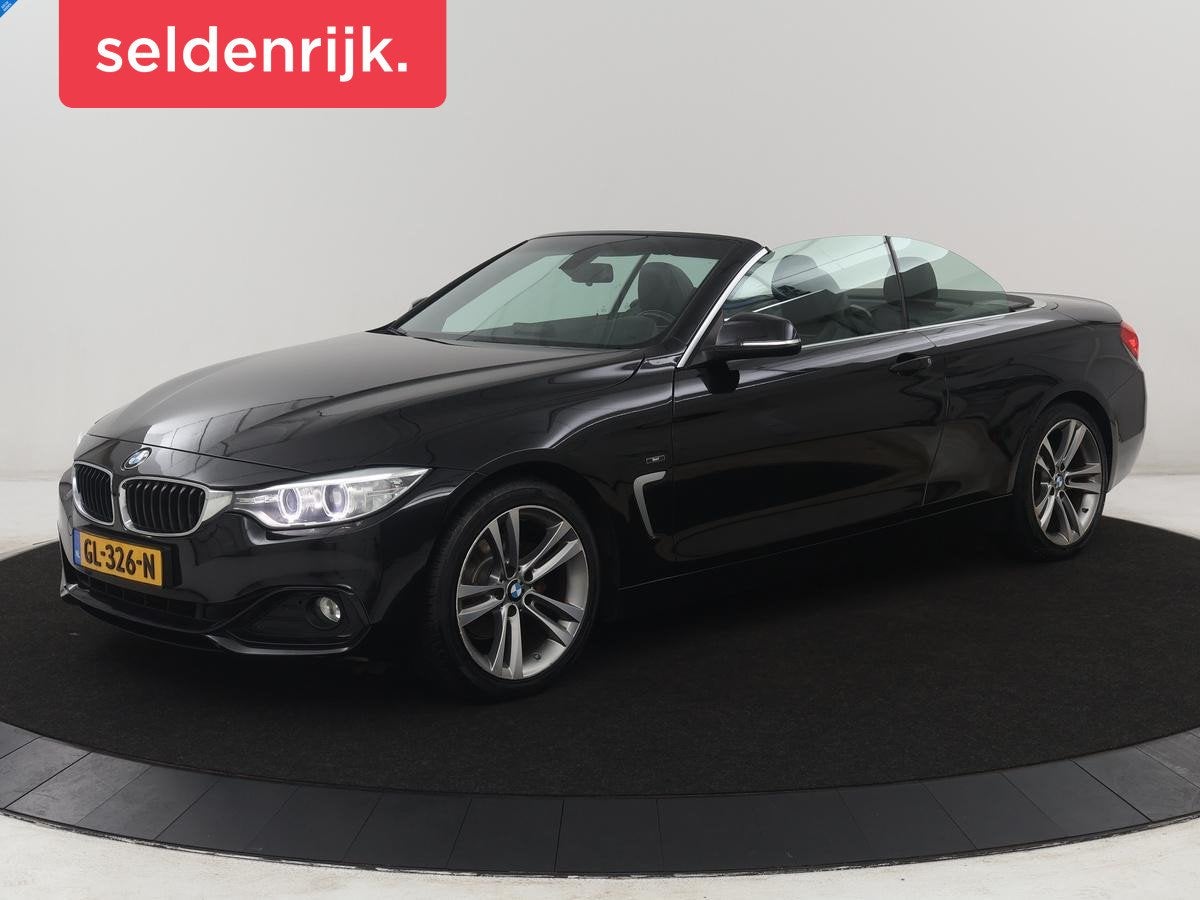 BMW 4-serie Cabrio 420i High Executive | Leder | Nek verwarm, Automaat, Achterwielaandrijving, Euro 6, Cabriolet