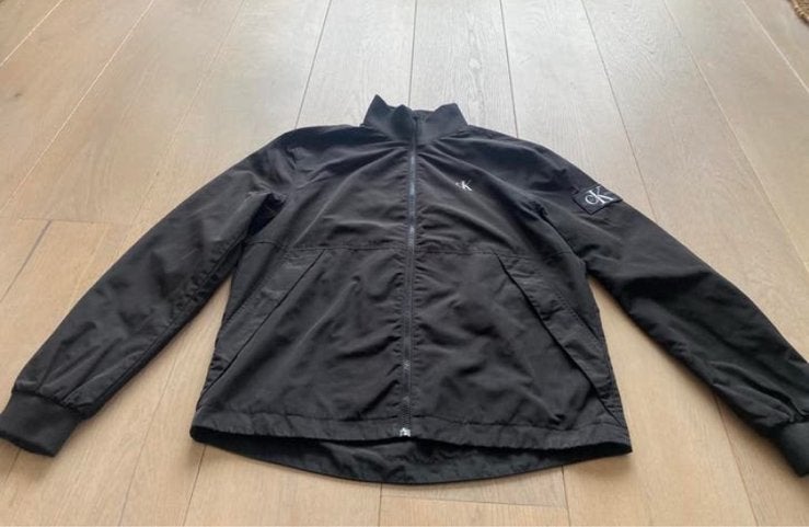 Calvin klein jas M, Ophalen of Verzenden, Zo goed als nieuw, Maat 48/50 (M), Zwart
