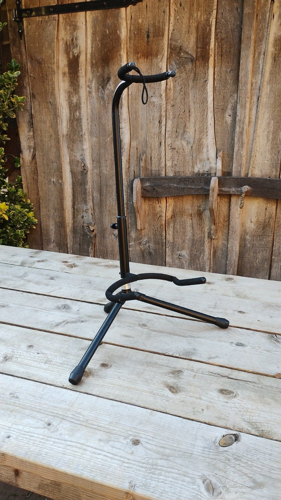 Stagg Gitaar Standaard - Zwart, Ophalen of Verzenden, Zo goed als nieuw, Instrumentstandaard, Gitaar
