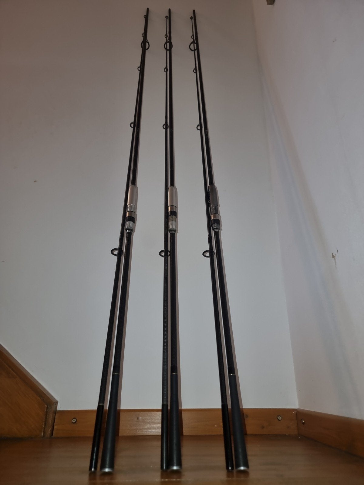3x Ultimate Bionic D.T. 12ft 3lb karperhengels, Ophalen of Verzenden, Zo goed als nieuw, Werphengel