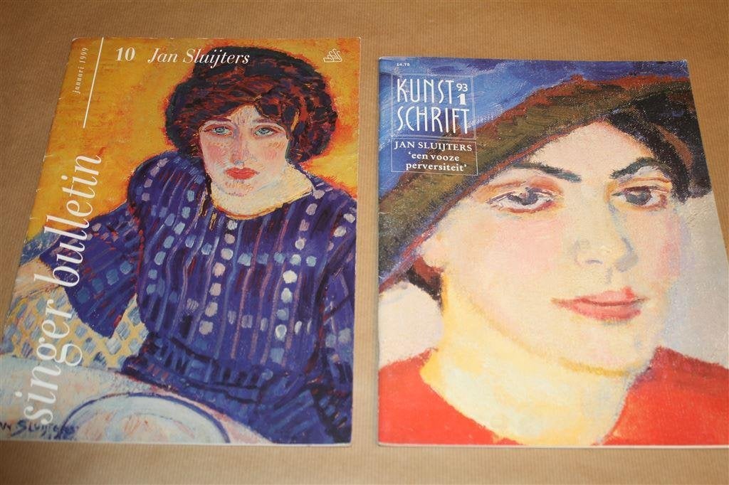 Kunstschrift. 2 delen. Jan Sluijters., Boeken, Ophalen of Verzenden, Gelezen