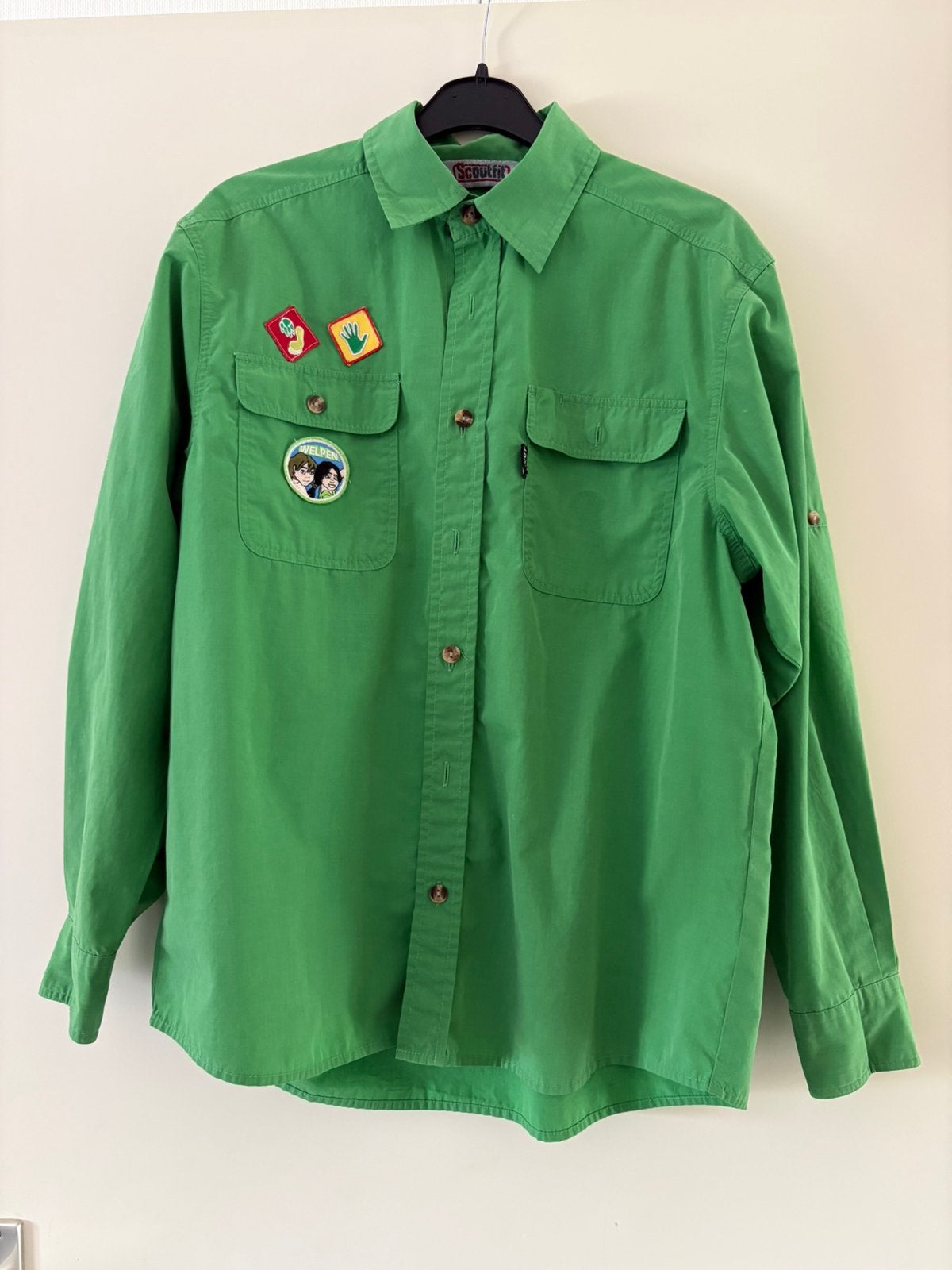 Scouting blouse, Verzamelen, Ophalen of Verzenden, Gebruikt, Kleding