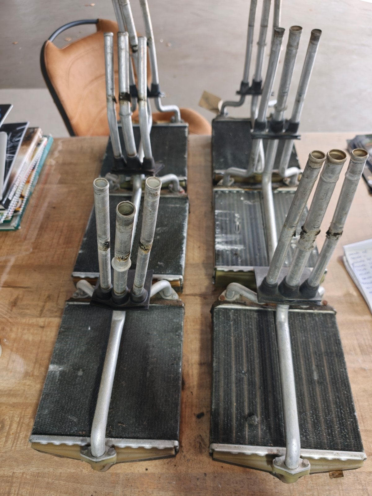 Kachelradiator voor Mercedes w126 w126 w201 - Gebruikt, Auto-onderdelen, Ophalen of Verzenden, Gebruikt, Mercedes-Benz