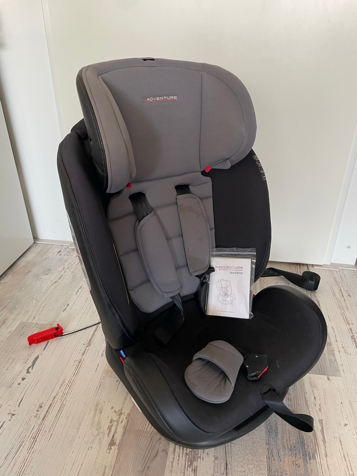 xAdventure autostoel - isofix, Autogordel, Verstelbare rugleuning, Zo goed als nieuw, 9 t/m 36 kg