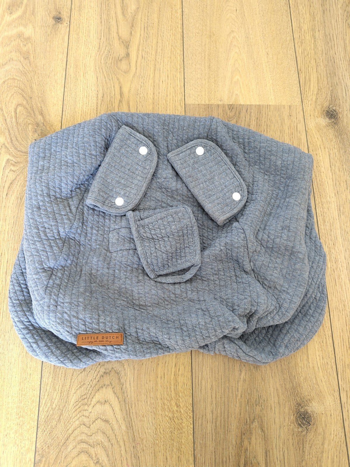 Maxi Cosi hoes Little Dutch blauwe ribstof, Ophalen of Verzenden, Landmacht, Nederland