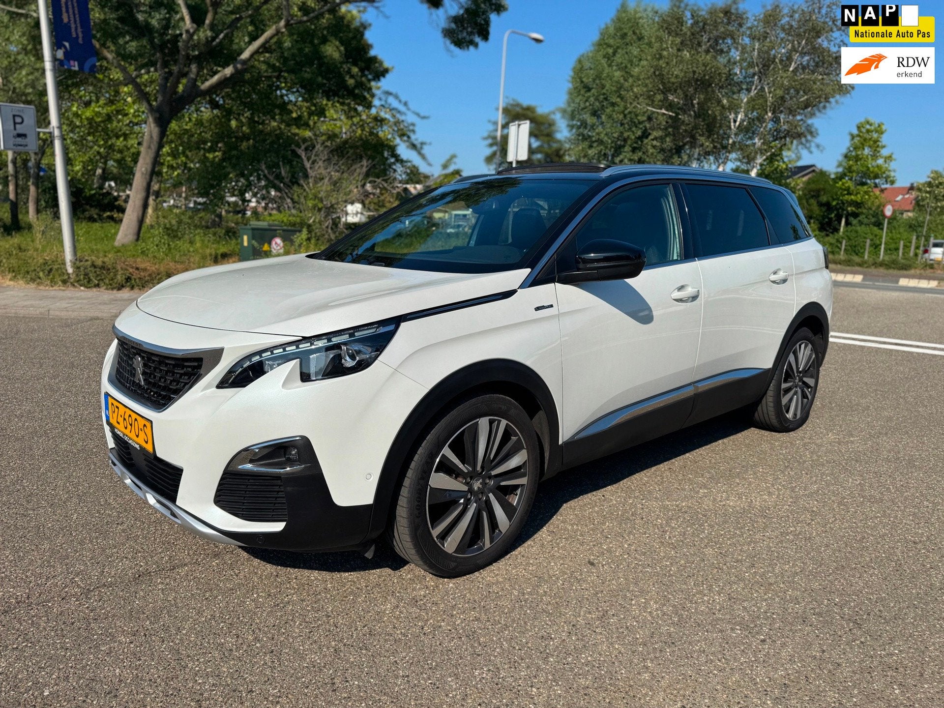 Peugeot 5008 1.6 e-THP GT-Line met alle denkbare optie's...., 1350 kg, Gebruikt, 4 cilinders, 7 stoelen