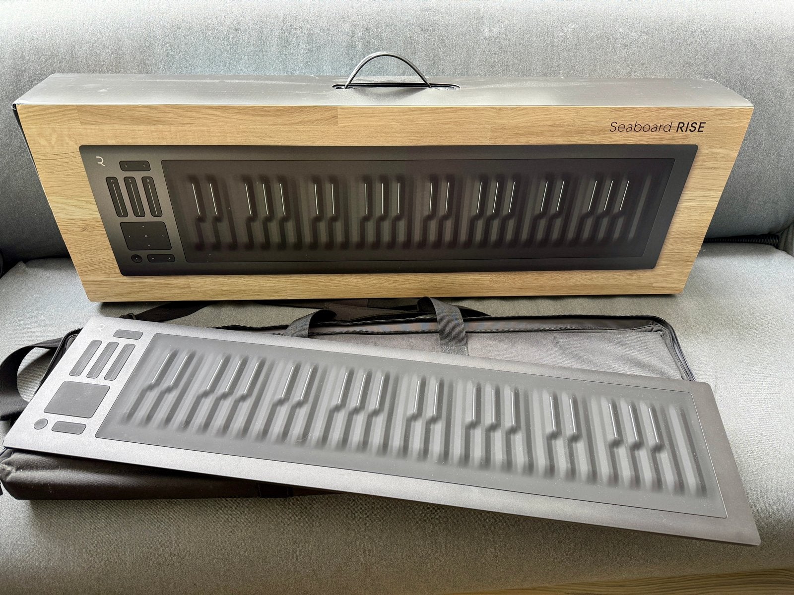 ROLI Seaboard RISE 49 – Expressieve MIDI-controller, Muziek en Instrumenten, Overige merken, Zo goed als nieuw, Aanslaggevoelig