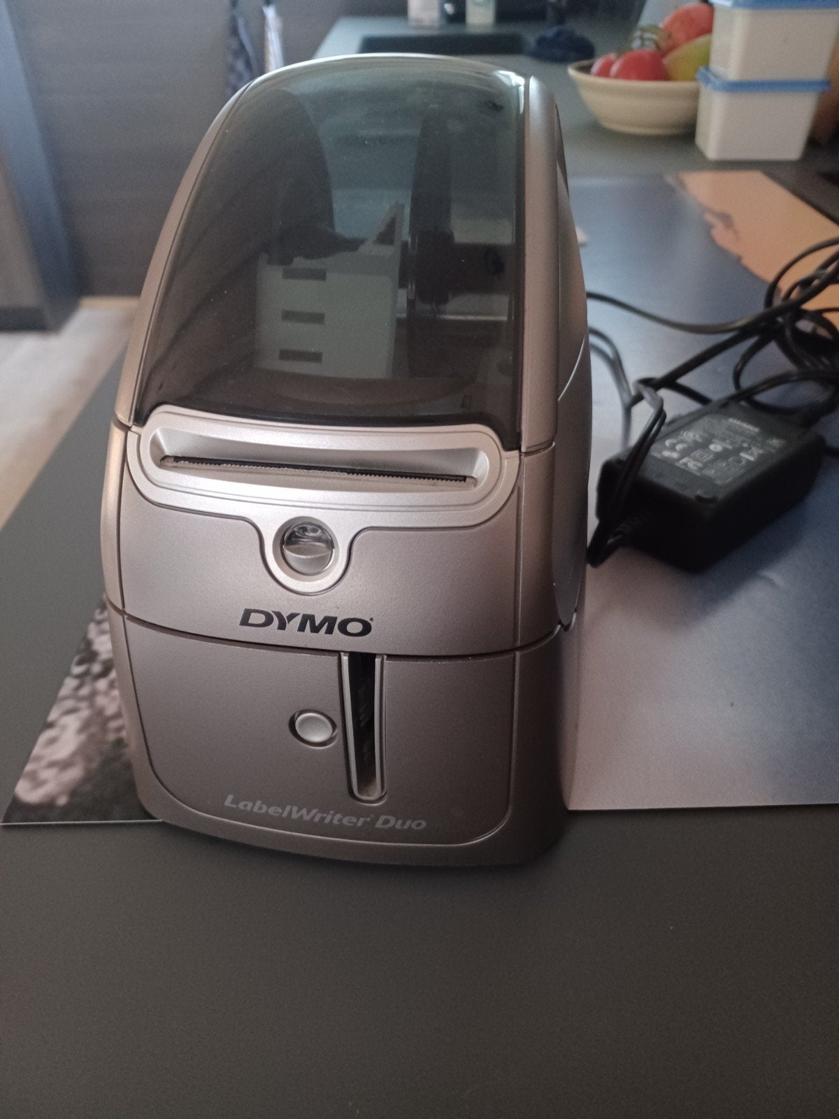 DYMO LabelWriter Duo Labelprinter - Zo goed als nieuw, Computers en Software, Labelprinters, Zo goed als nieuw, Etiket, Tape-label