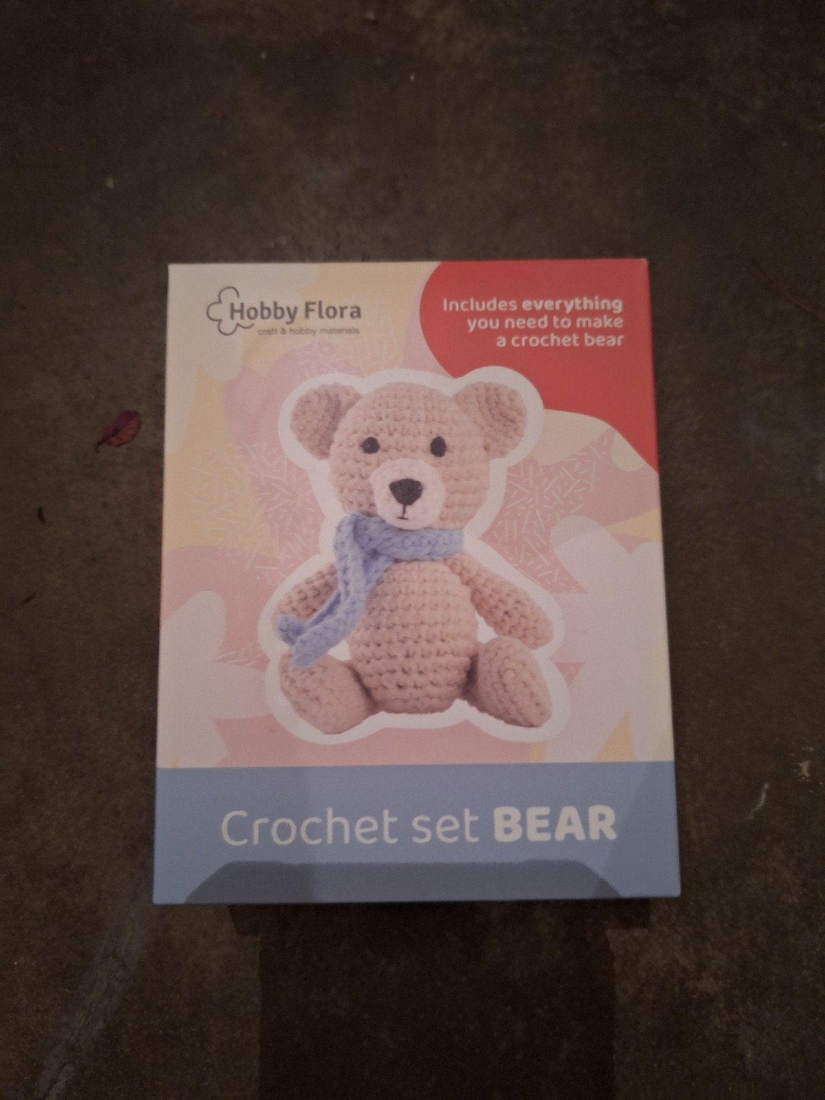 Hobby Flora Haakset Beer - Compleet Pakket, Hobby en Vrije tijd, Ophalen of Verzenden, Nieuw, Haken, Overige typen