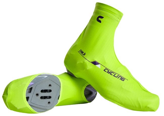 Fietsoverschoenen M 39 40 racefiets overschoenen geelgroen, Ophalen of Verzenden, Nieuw, Kleding