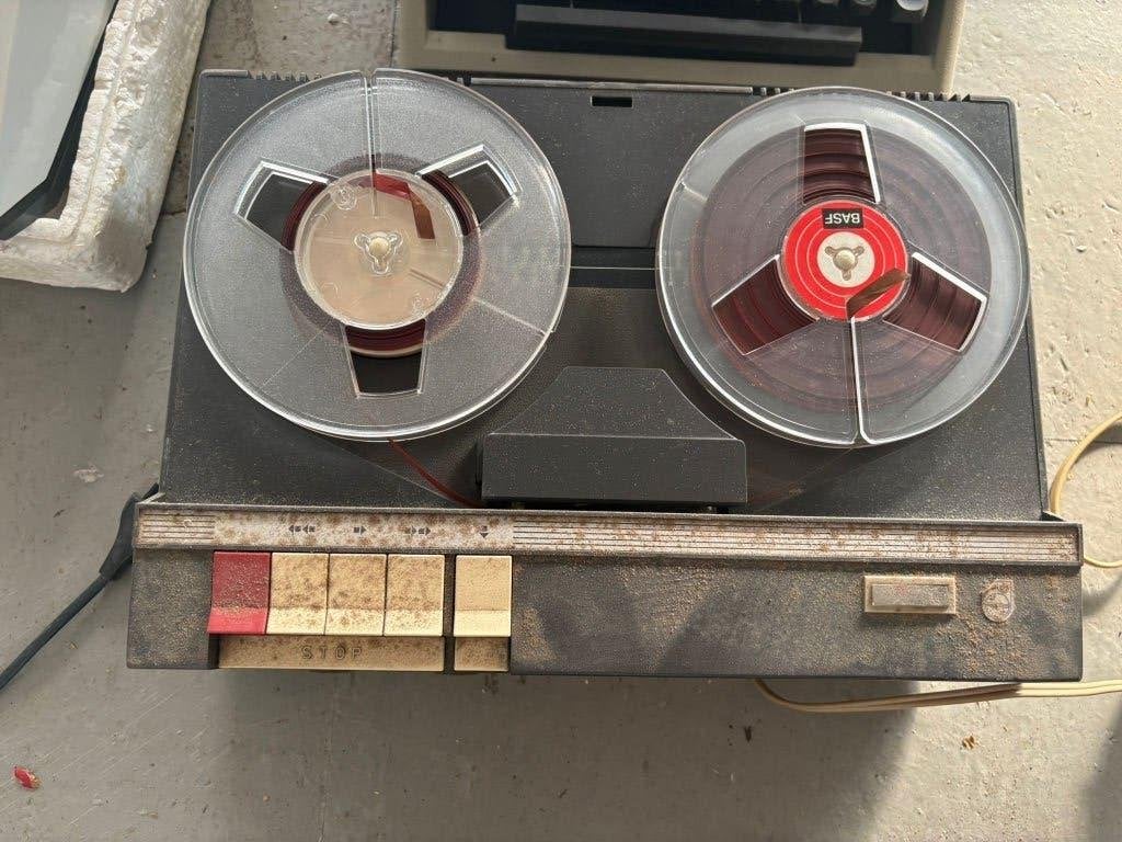 Philips EL3541 spoelenbandrecorder jaren '60, Ophalen of Verzenden, Bandrecorder